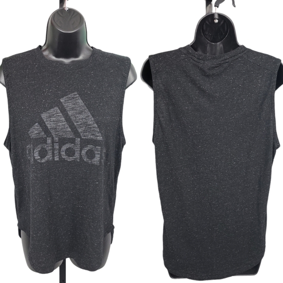 Adidas Speckled Muscle Tank - Picture 4 of 7